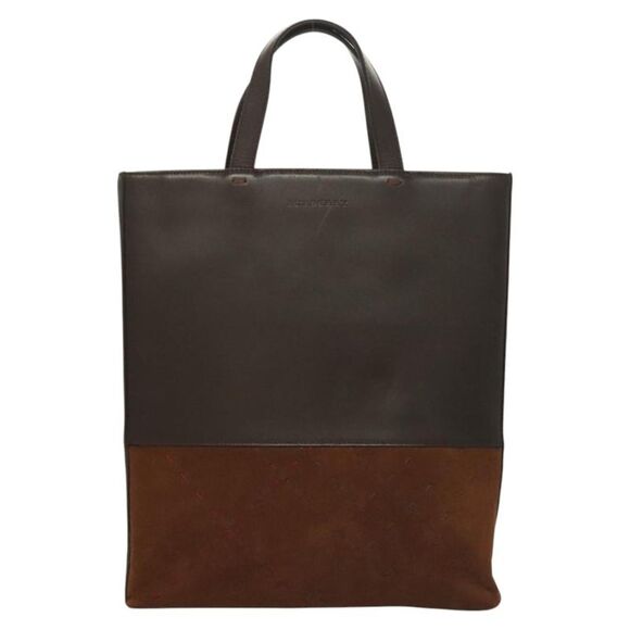 Burberry Brown Leather Handbag (Pre-Owned) - Picture 1 of 16
